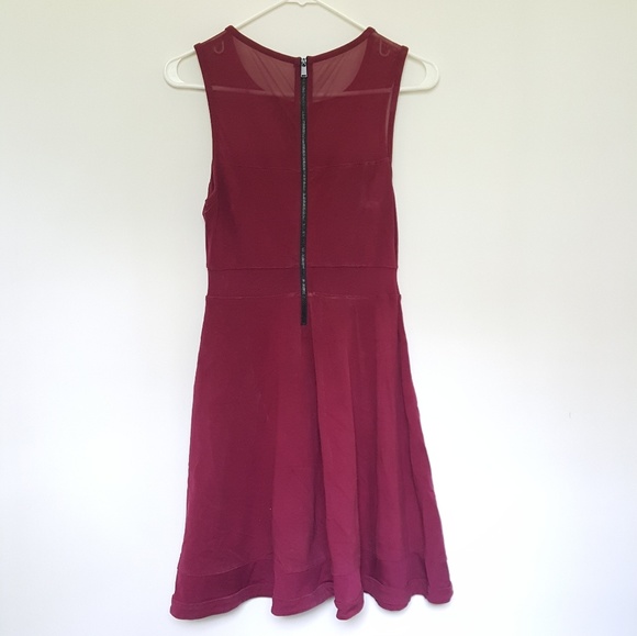 Express Marron 3 Section Dress - Picture 6 of 6
